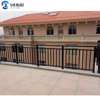 Garde-corps de terrasse en acier inoxydable 304 Garde-corps en fer moderne facile à installer pour balcon pour escaliers de maison hôtels centres commerciaux appartements