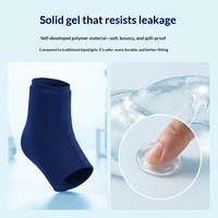 Attelle de cheville réutilisable avec gel chaud/froid et logo personnalisé – Compresse de glace pour la thérapie