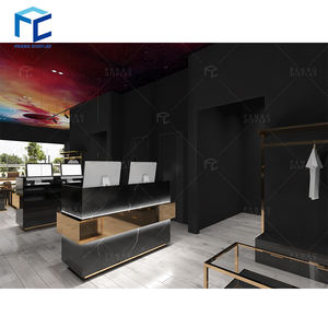 Mobili <span class=keywords><strong>negozio</strong></span> di <span class=keywords><strong>abbigliamento</strong></span> legno brillante vestiti negozi decorazioni moderno <span class=keywords><strong>negozio</strong></span> di <span class=keywords><strong>abbigliamento</strong></span> Design bancone Boutique di <span class=keywords><strong>abbigliamento</strong></span> rack - Product Image 4