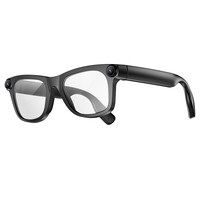 Lunettes Intelligentes GL12 AI avec Audio Sans Fil, Recharge Type-C, Commande Vocale Tactile pour Usage Quotidien