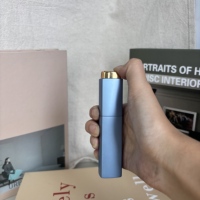 Atomiseur de parfum carré en métal rechargeable, flacon pulvérisateur de voyage, conteneur de parfum portable 5ml 8ml 10ml 15ml 20ml