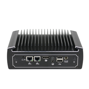 Yanling Fanless I7 komputer industri kabel ganda PC Mini tertanam daya rendah dengan jaringan ganda - Product Image 1