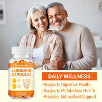 Kapsul Ekstrak Berberin Hcl OEM 500 mg 1000mg Suplemen Herbal Kesehatan Alami Moringa Berberin