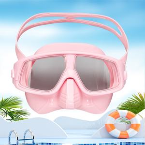 पेशेवर डबल लेंस सिलिकॉन स्नॉर्कल और स्कूबा डाइविंग स्नॉर्कलिंग तैराकी के लिए कंप्यूटर लेंस के साथ - Product Image 1