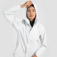 Vestes personnalisées imperméables résistant au vent et à la pluie veste softshell d'extérieur à capuche pour femmes
