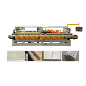 14 Cabezales de molienda Biselado automático Granito Bullnose Borde de piedra de cuarzo Mármol Azulejos de cerámica Perfil de losa y máquina pulidora - Product Image 6