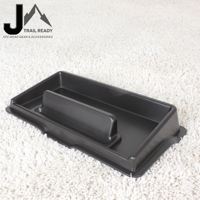 Boîte de rangement pour tableau de bord de voiture, pour Suzuki Jimny 2018 + 3 5 portes JB64 JB74, plateau organisateur avec tapis en caoutchouc antidérapant, accessoires d'intérieur
