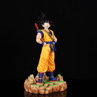 Figurine d'anime en PVC de 33 cm, grande statue de Dragon Son Goku, figurine de collection, modèle de personnage de dessin animé, jouet