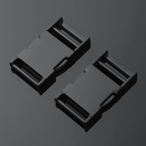Adjustable Alloy Buckle 25mm Black <b>Bag</b> Luggage <b>Accessories</b> - Product Image 1