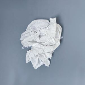 Trapos de Algodón Blancos Reciclados, Trapos de Algodón 100% Blancos, Trapos Industriales para Limpieza y Uso Desechable - Product Image 1