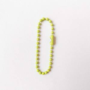 Lime Arbre <span class=keywords><strong>De</strong></span> Noël Suspendu Étiquette Suspendue Chaîne Perle <span class=keywords><strong>De</strong></span> Fer <span class=keywords><strong>De</strong></span> Couleur Mixte Avec Boule Connecteur Chaîne Clé Boucle Anneau Chaîne <span class=keywords><strong>De</strong></span> Perles En Métal - Product Image 1