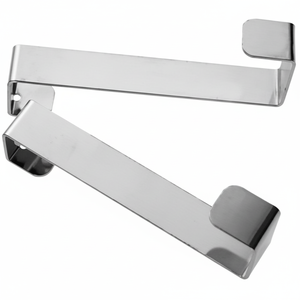 Ganci per appendiabiti e asciugamani in acciaio dal Design moderno per porte e armadi per uso cucina e camera da letto - Product Image 1