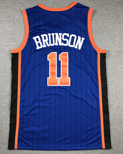 Nouveaux Styles 2026 – <span class=keywords><strong>Maillot</strong></span> <span class=keywords><strong>de</strong></span> Basketball Brodé et Cousu Unisexe <span class=keywords><strong>New</strong></span> <span class=keywords><strong>York</strong></span> <span class=keywords><strong>Knicks</strong></span> 11 Brunson – Ventes Flash et Haute Qualité - Product Image 5