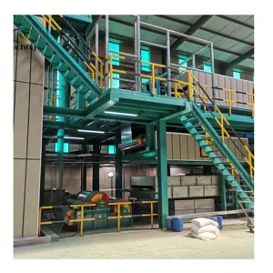 Aluminum steel metal coil painting line with color coating machine