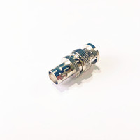 Adaptateur BNC-JK droit mâle-femelle, connecteur coaxial BNC M-F nickelé, produit très vendu
