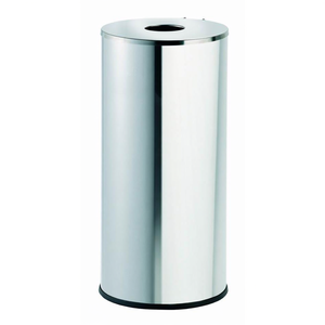 Papelera Circular Inox 3100 G con coperchio per rifiuti - Product Image 2