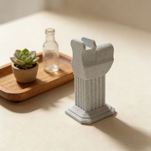 Support de lunettes en forme de statue moderne imprimé en 3D, présentoir pour lunettes de soleil, pour bureau, décoration de la maison, cadeaux de mariage et d'anniversaire - Product Image 4