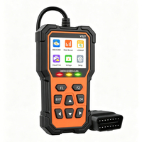 Escáner OBD2 V521, Comprobador de Batería, Lector de Códigos de Auto, Luz de Verificación del Motor, Datos en Tiempo Real, Compatible con Vehículos OBDII CAN de 1996 en Adelante
