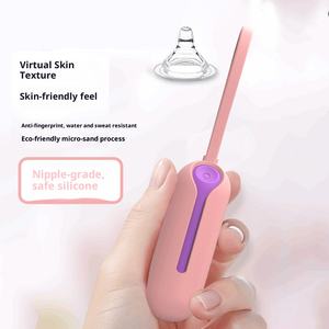 Mini vibrador de bala portátil, 10 velocidades, masajeador de lápiz labial recargable por USB, vibrador de huevo para mujeres, Juguetes sexuales para adultos - Product Image 3