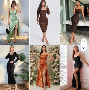 Vestido de Verano para Mujer de Marca de Excelente Calidad, Estilo Elegante, Poliéster/Algodón, Plazo de Entrega de Muestra de 7 Días, Gran Descuento - Product Image 5