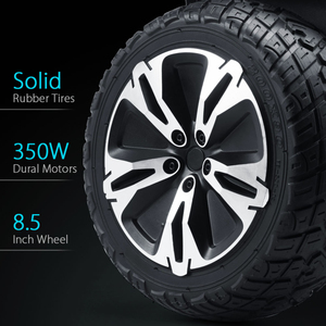 Para Gyroor Warrior, Hoverboard Todoterreno de 8.5 Pulgadas con Altavoces Bluetooth y Luces LED, Scooter Autoequilibrado - Product Image 5