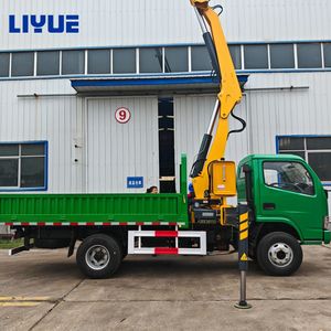 Truk Derek Dongfeng 5 Ton <span class=keywords><strong>Knuckle</strong></span> <span class=keywords><strong>Boom</strong></span> Crane 4x2, Truk Pengangkut 5 Ton dengan Lengan Artikulasi Hidrolik untuk Dijual - Product Image 6