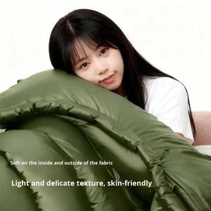 <span class=keywords><strong>Sacco</strong></span> <span class=keywords><strong>a</strong></span> <span class=keywords><strong>Pelo</strong></span> Ultraleggero <span class=keywords><strong>a</strong></span> Mummia per Climi Freddi 4 Stagioni in Piuma d'Oca Impermeabile per Campeggio all'Aperto - Product Image 2