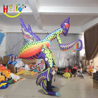 Décoration de défilé Costume adulte Costume de mante gonflable Marionnette
