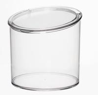 Pot rond en plastique de qualité alimentaire, scellé hermétiquement, pour bonbons, céréales, noix, présentoir et équipement de magasin de bonbons