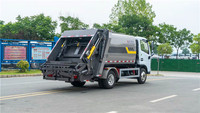 Compacteurs de déchets Dongfeng 8m3 camions à ordures à compression