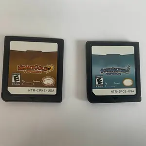 USA and EUR version game cartridge poke heartgold and soulsilver