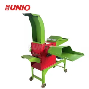 China Corn straw hay feed silage shredder chaff shredder making chaff cutter grass straw forage chopper feed processing machine