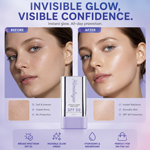 OEM Vegan Watermelon Sun <strong>Stick</strong> SPF 50 Clear Glow Sweatproof Waterproof Portable Travel <strong>Face</strong> <strong>Sunscreen</strong> <strong>Stick</strong> - Product Image 5