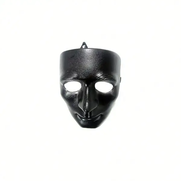 Excelente calidad personalizada OEM negro Jabbawockeez máscara para mascarada máscara de plástico para fiesta