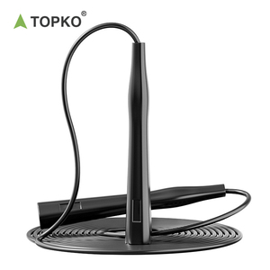 TOPKO <span class=keywords><strong>Cuerda</strong></span> de <span class=keywords><strong>saltar</strong></span> deportiva almacenada <span class=keywords><strong>para</strong></span> Fitness <span class=keywords><strong>Cuerda</strong></span> de <span class=keywords><strong>saltar</strong></span> de carreras de PVC ponderada de alta calidad - Product Image 3