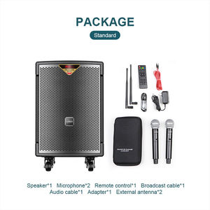 150W Trolley <b>Speaker</b> With Wireless <b>Microphone</b> Customized LOGO Outdoor Party Stage Large Trolley <b>Speaker</b> With Wirel - Product Image 6