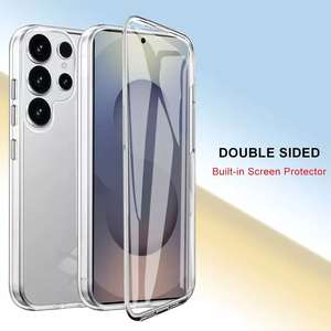 <span class=keywords><strong>Coque</strong></span> de protection <span class=keywords><strong>intégrale</strong></span> antichoc TPU + PC double face avec étui de support d'anneau en plastique pour S25 Ultra/S24/S23/<span class=keywords><strong>S22</strong></span> - Product Image 4