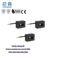 Capteur de courant à effet Hall en boucle ouverte AS1V H13 100A-600A à courant interférentiel, utilisé dans les alimentations pour les applications de soudage
