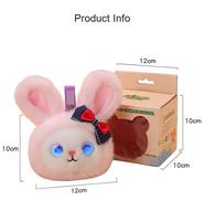 Jouet en peluche interactif multilingue avec intelligence artificielle, poupée parlante pour enfants, apprentissage des langues, racontage d'histoires et entraînement vocal