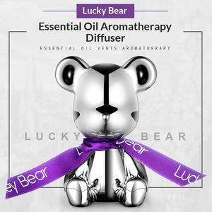 Perfume para Ventilación de Coche con Oso de Peluche y Corona con Diamantes, Fragancia para Ventilación de Aire, Adorno Creativo de Oso de Peluche - Product Image 2