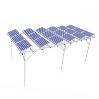 Prix usine bas, nouveau design, structure de support pour serre agricole solaire et agrivoltaïque