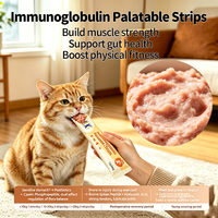 Camilan Cair Kucing Tinggi Protein untuk Pertumbuhan & Dukungan Imunitas, Peptida Lactoferrin, Suplemen Nutrisi Sehat, OEM