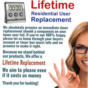 Chất Lượng Cao Lớn Quảng Trường Từ Kính Nhà Bếp Hẹn Giờ Kỹ Thuật Số Đếm Ngược Với Pin Nguồn Điện Bán Buôn Cho Sử Dụng Hàng Ngày - Product Image 4