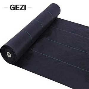 <span class=keywords><strong>Malla</strong></span> de Control de Malezas GEZI 100% Virgen, Permeable, Biodegradable, de PP/PE Tejido, con Protección UV, Estabilizada, <span class=keywords><strong>para</strong></span> Cubrir el Suelo, 70g-110g - Product Image 1