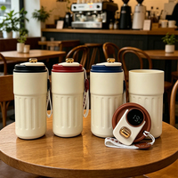 Gobelet isotherme en acier inoxydable 316 de 450 ml (15 oz) avec affichage de la température intelligent et moderne, personnalisable avec logo