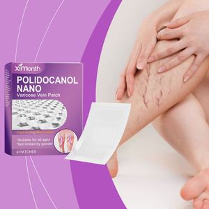 Alta calidad 4 piezas venas varicosas yeso parche a base de hierbas vasculitis flebitis araña pierna cuidado de la piel parche de eliminación de angiitis - Product Image 6