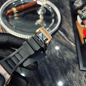 Montre mécanique 2025 de style boutique, cadran décoré de plantes vertes, résistante à la transpiration, élégante, chronographe précis - Product Image 6