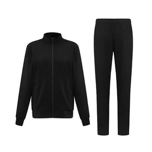 High Quality Tracksuits Custom Fitted SweatSuit OEM Service Winter Customized Logo Printing Jogger Two Piece Track Suits