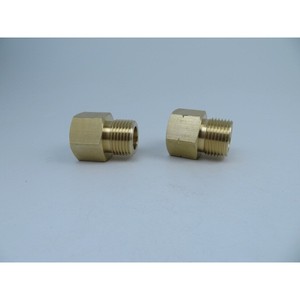 QF-30A Valve Cylinder Converter Fitting W21.8 Internal Thread Reverse Thread Left Hand To External Thread G5 8 Copper Adaptor - Product Image 1