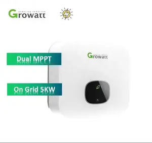 Growatt6000tl-x 2 MPPTコントローラーグリッドタイドソーラーパワーインバーター5000w6000w3000wGrowattOn Grid 5kwインバーター